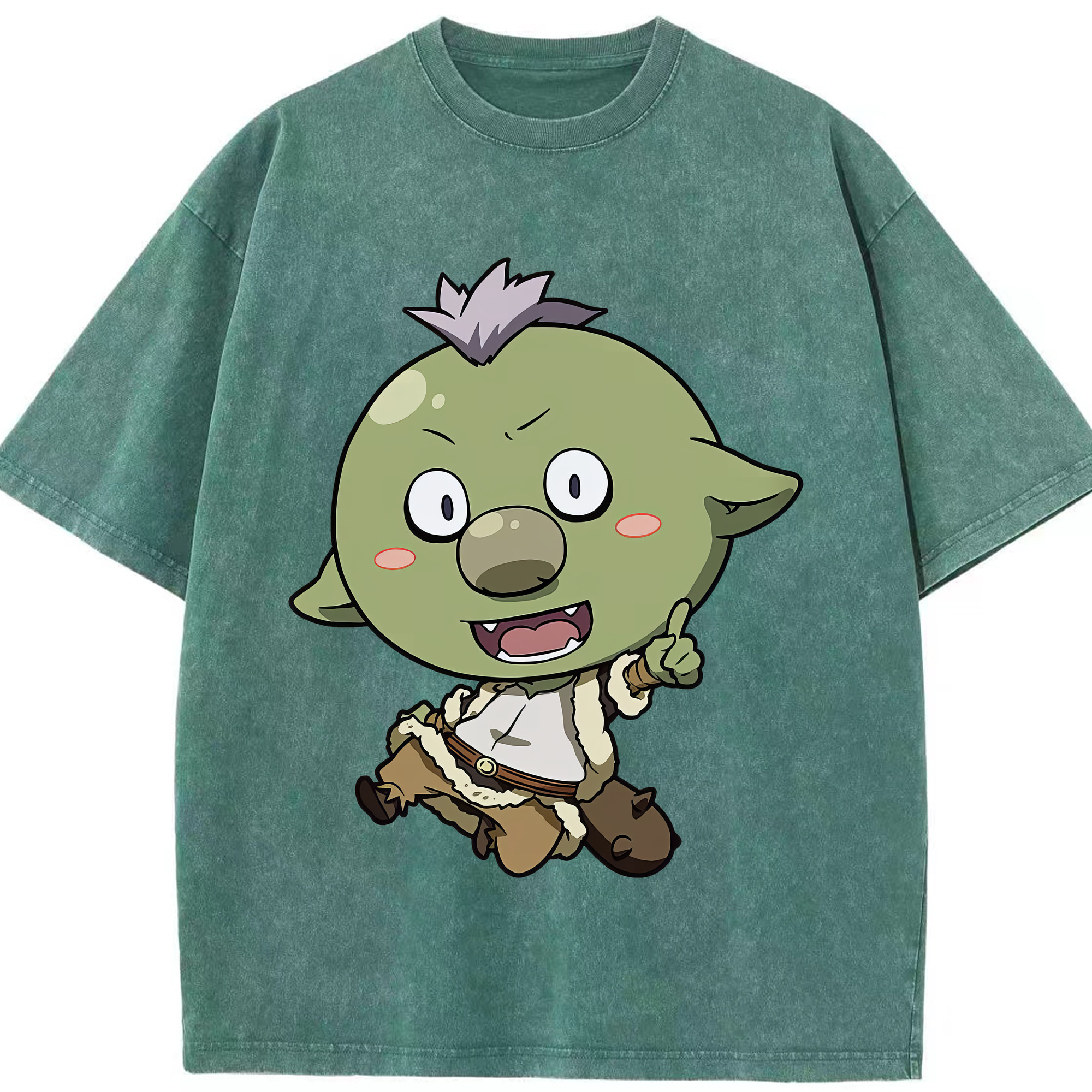 （画像用） 転スラ Regarding Reincarnated to Slime 綿100% ヴィンテージ風 半袖Tシャツ（フロントプリント）